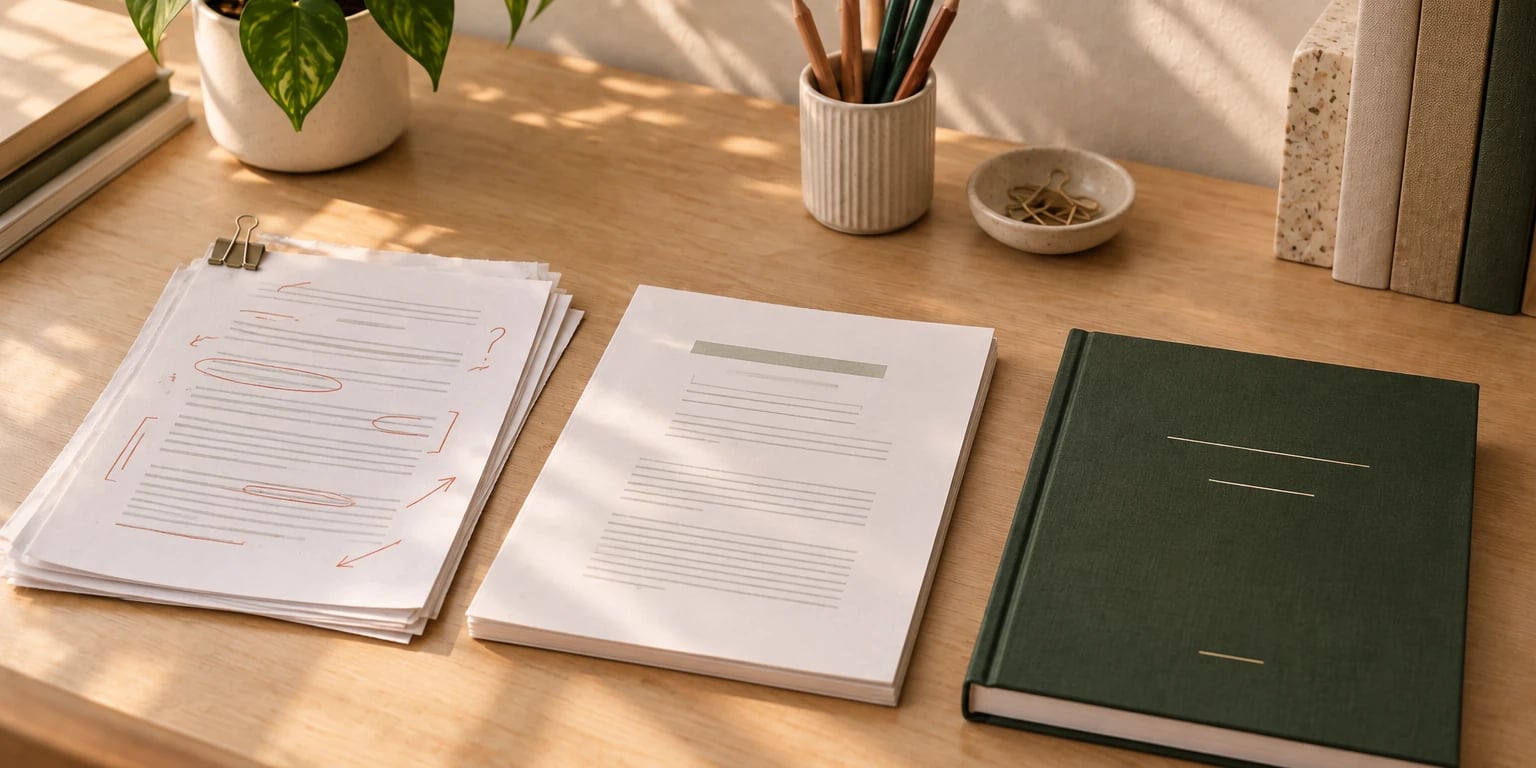How to write a thesis step by step