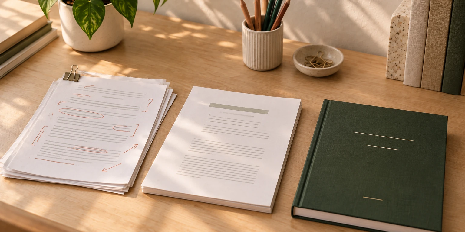 How to write a thesis step by step